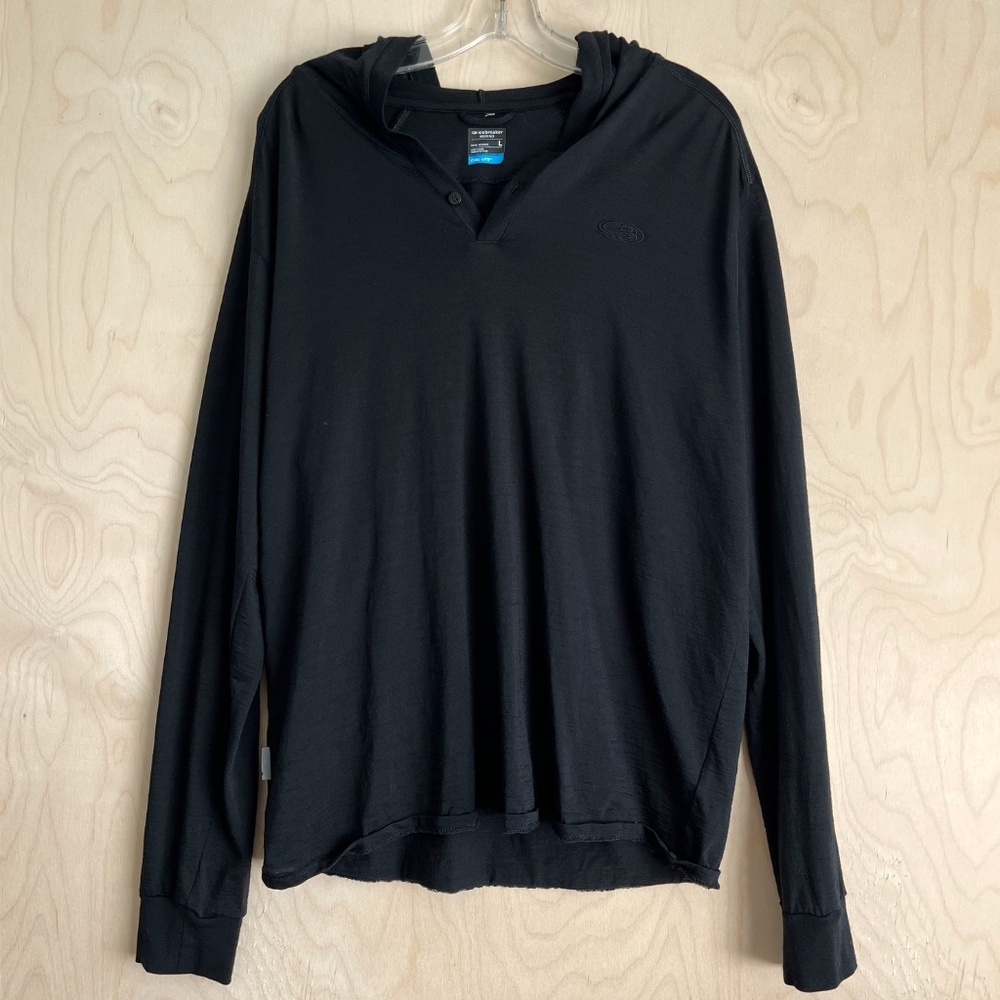 Icebreaker Men's Cool-Lite™ Sphere LS Hood (L)